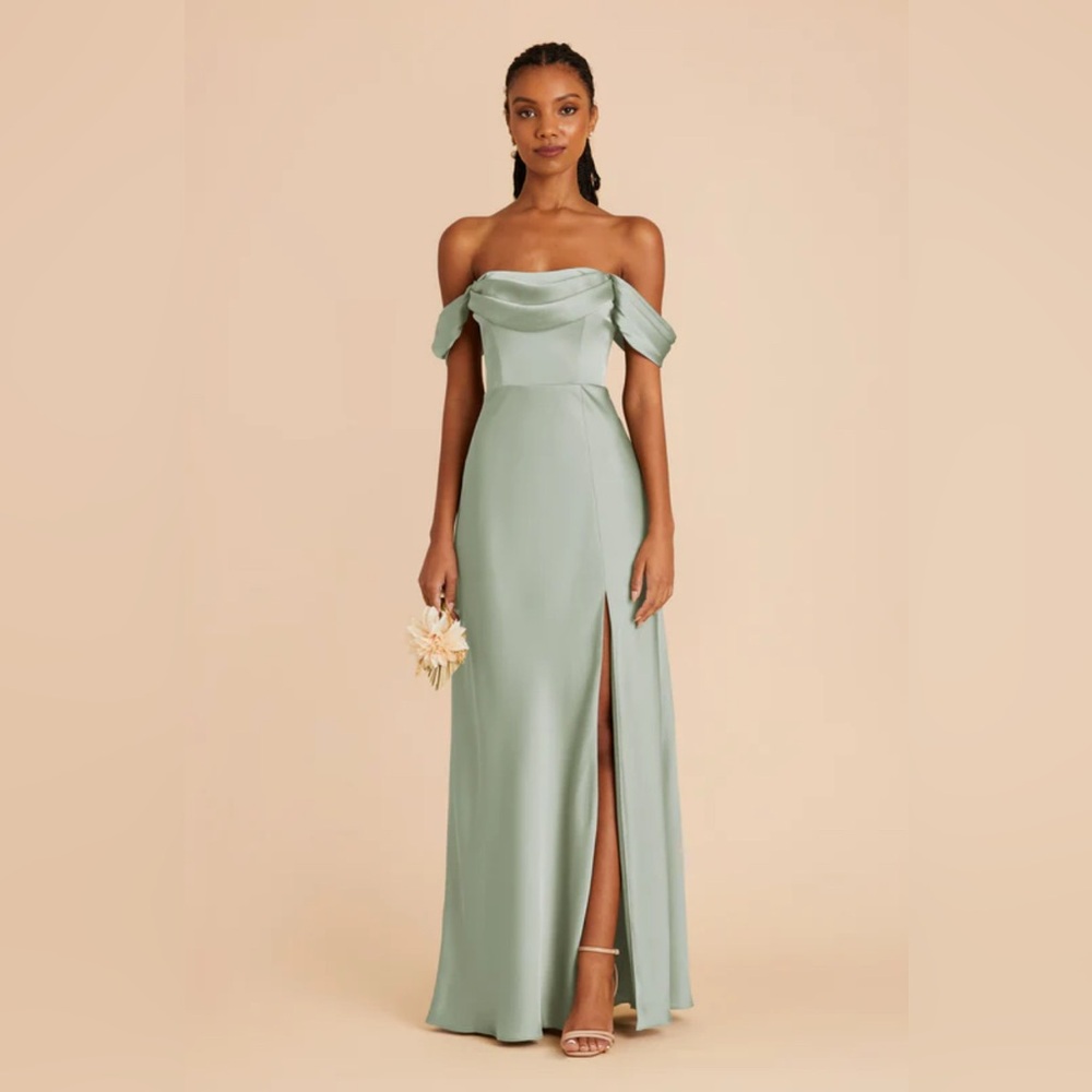 Sage Green Mia Convertible Dress by Birdy Grey